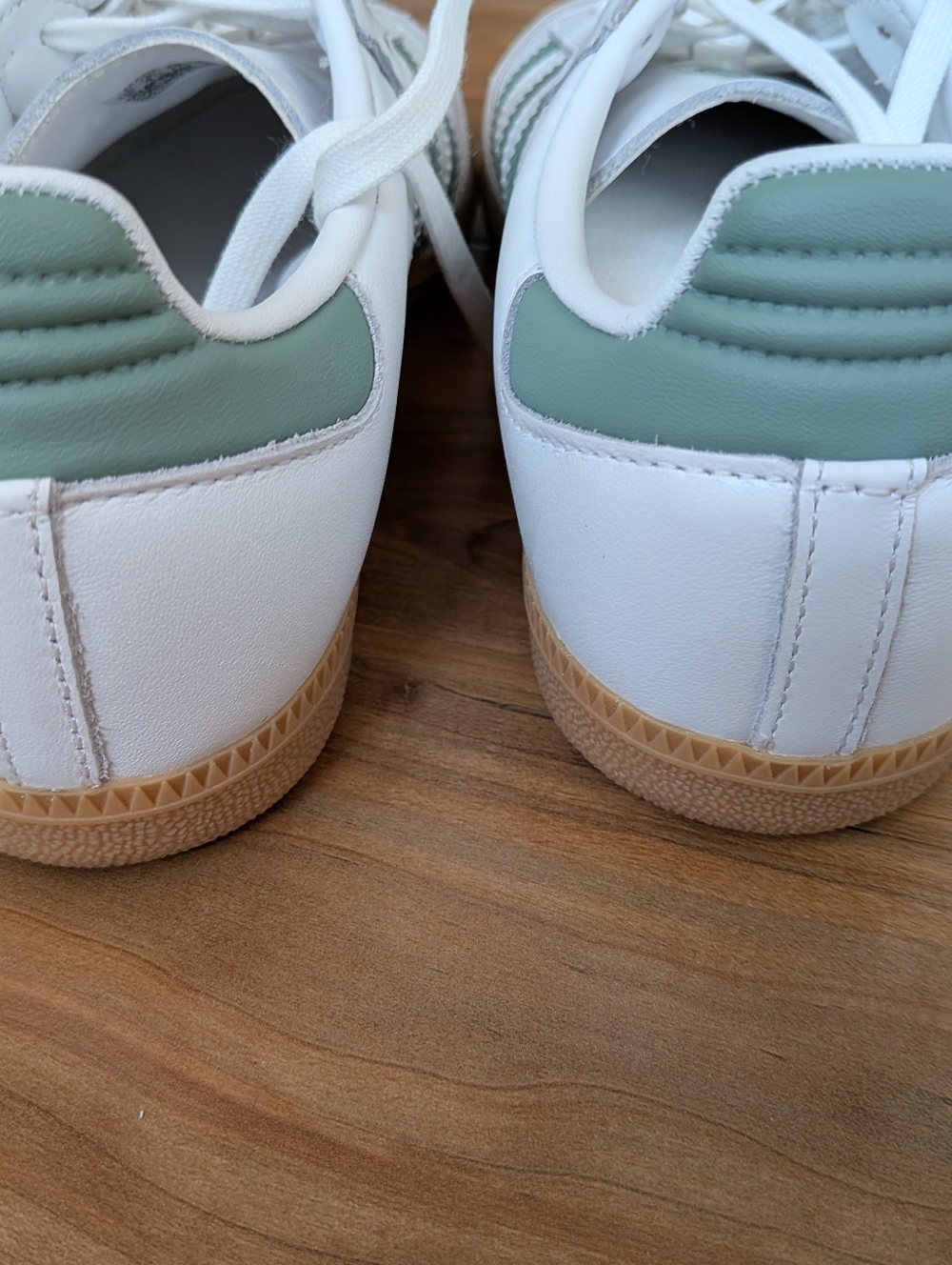 Adidas Samba OG J Silver Green/Cloud White Sneaker - Picture 7 of 14
